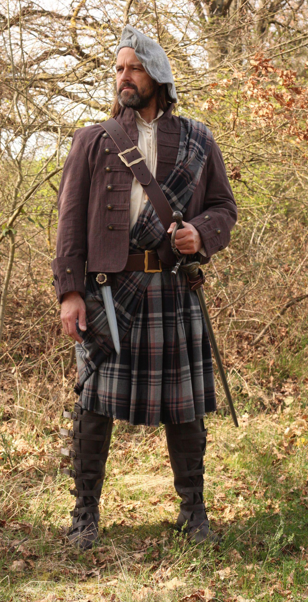 Highlander Outfit Dougal Mackenzie Order Online With Larp Fashion Co Uk