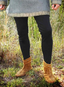 Schwarze Schwarze Herrenstrumpfhose