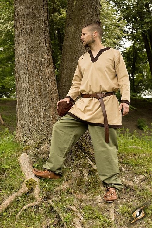 Wikinger Tunika für LARP Events aus Baumwolle