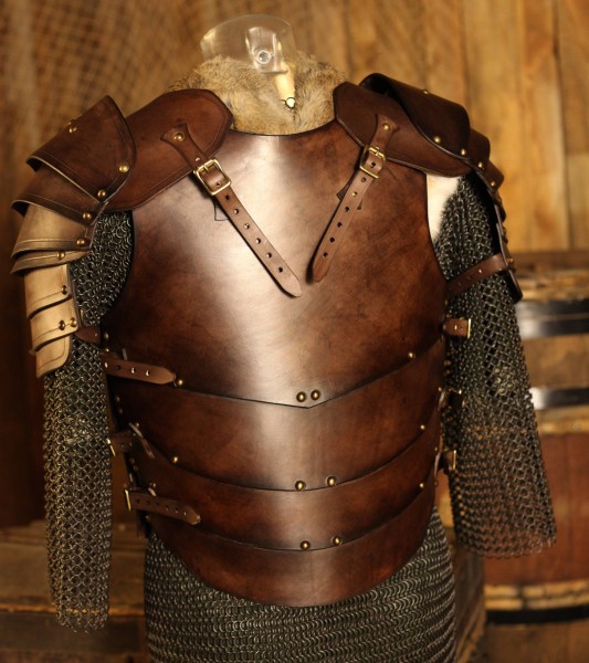 Legio LARP Leather Body Armour order online with larp-fashion.co.uk