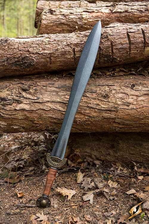 Larp weapons made of foam e.g. daggers or a short sword - padded weapons for medieval Larp