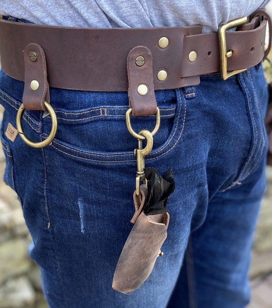 Leder Hundekotbeutel Spender - Kunstleder Beutelhalter Für Hundespaziergänge
