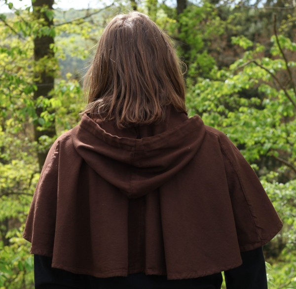 Gugel mit runder Kapuze online bestellen bei larp-fashion.de