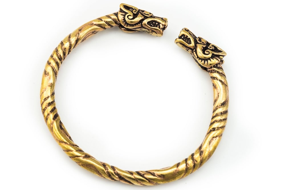 Keltischer Armreif aus Bronze - Kelten oder Wikinger Armreif