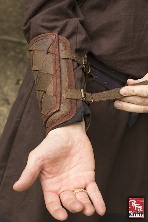 Protège-Bras Viking En Cuir PU | Brassards Réglables | Style Norse | Cosplay Et Déguisement