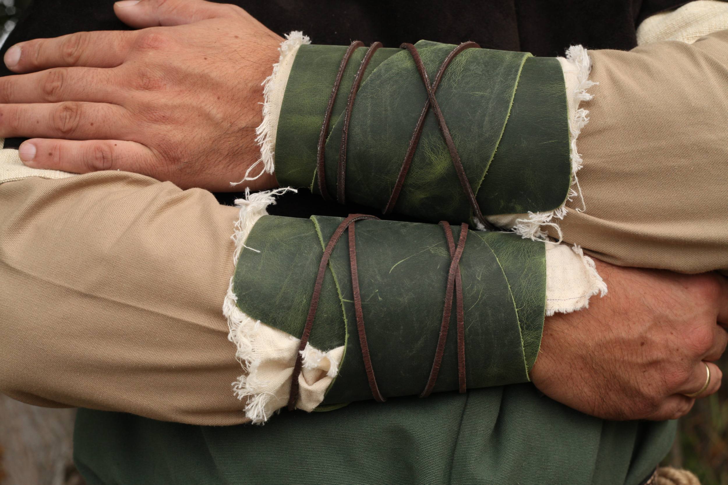 Leather Arm Wraps order online with larpfashion.co.uk