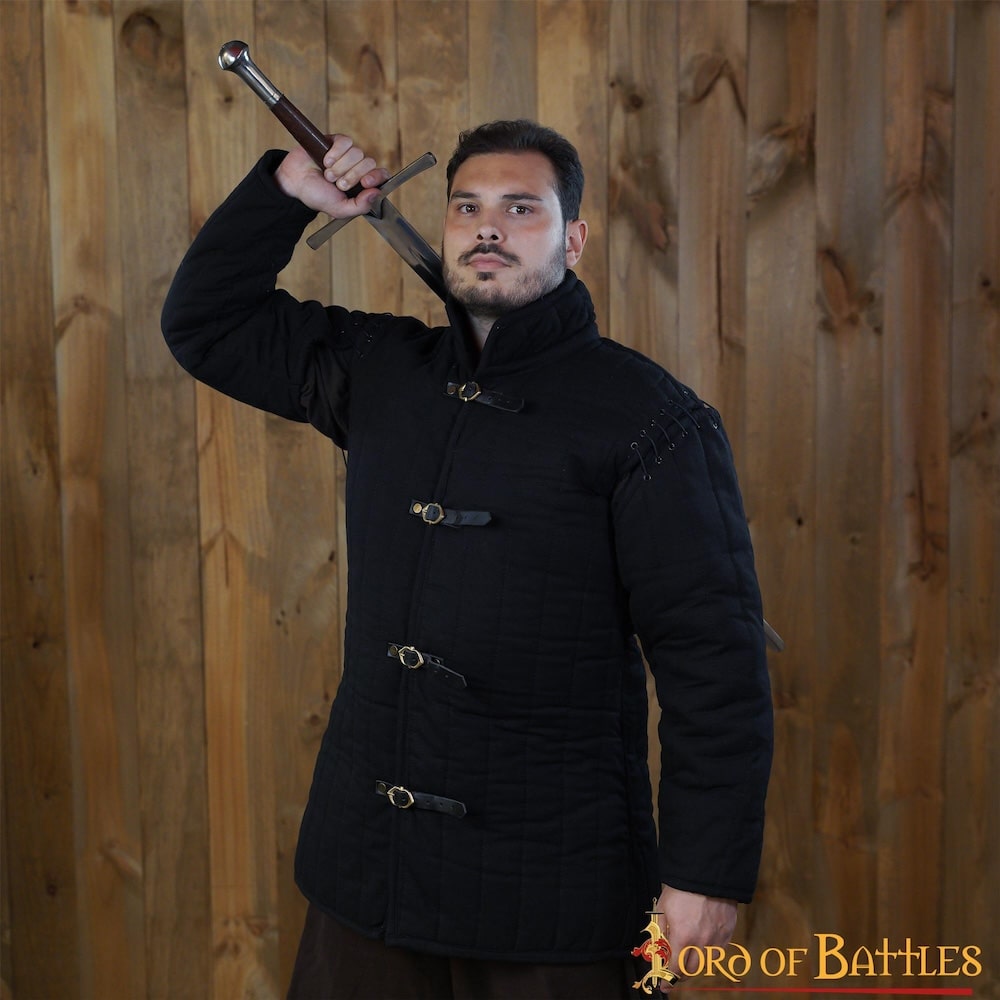 Ein toller LARP-Gambeson in schwarz für Deinen Warenkorb
