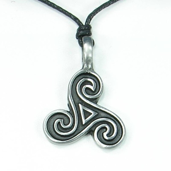 Pendentif Rune Ing En étain Avec Cordon Noir - Neuf Sans Emballage