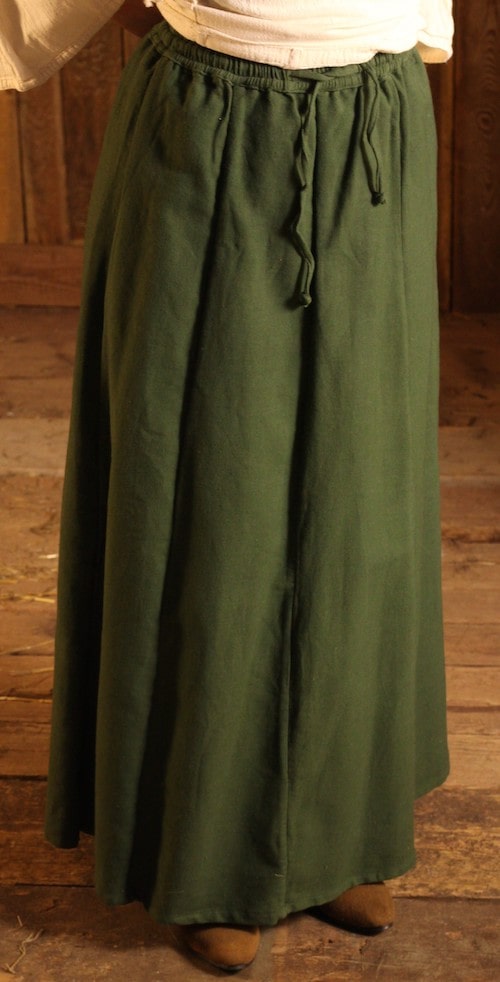 Jupe médiévale pour femme en coton de la boutique de vente par correspondance