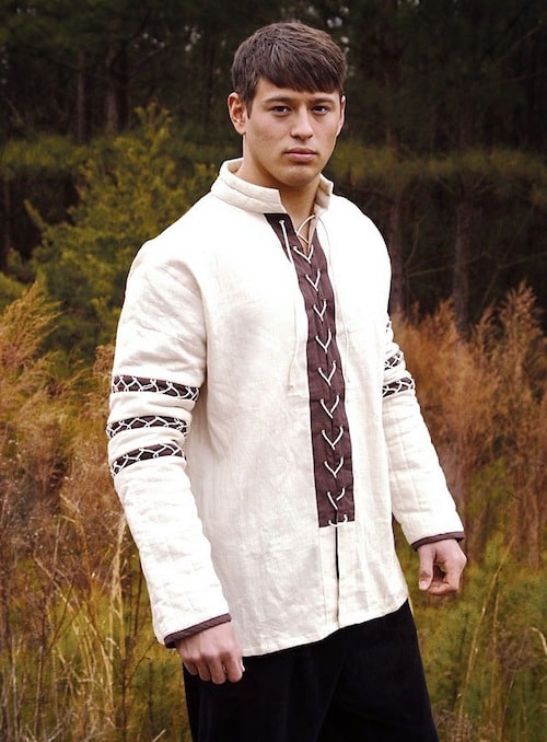 Men in the Middle Ages - Medieval tunics and medieval shirts from LARP Fashion