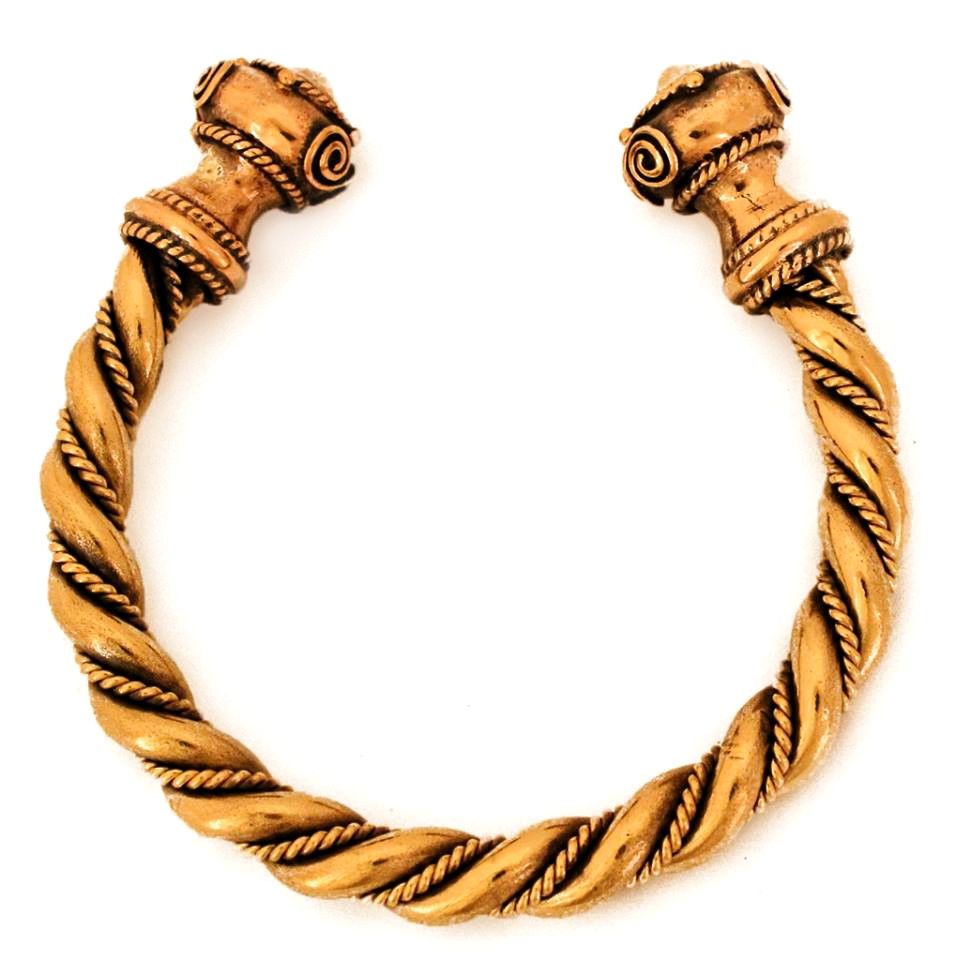Wikinger Schmuck Armreif - Wikinger Armschmuck aus Bronze