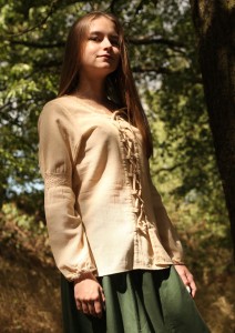 Authentic Medieval Blouse Authentic Medieval Blouse with Lace