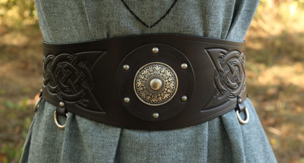 Viking Broad Belt Harald 15cm order online with larp-fashion.co.uk