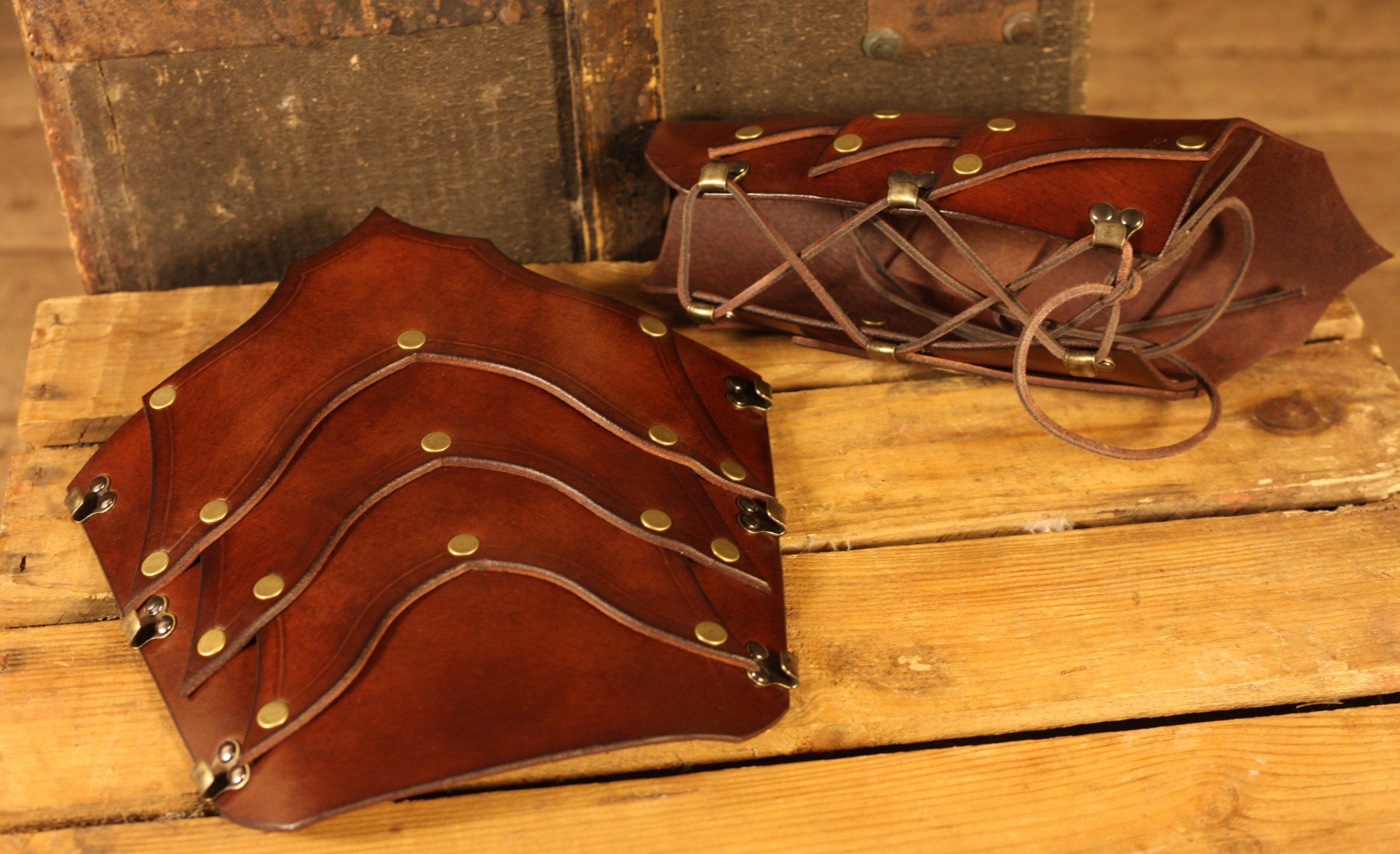 10 finitura in ottone a forma di ovale fibbie per 5/8" Leather Craft Larp 