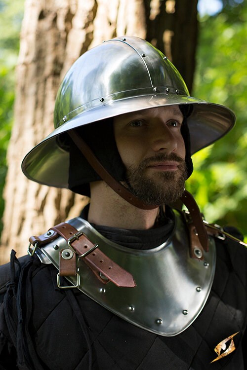 Neck Plate Warrior order online with larp-fashion.co.uk