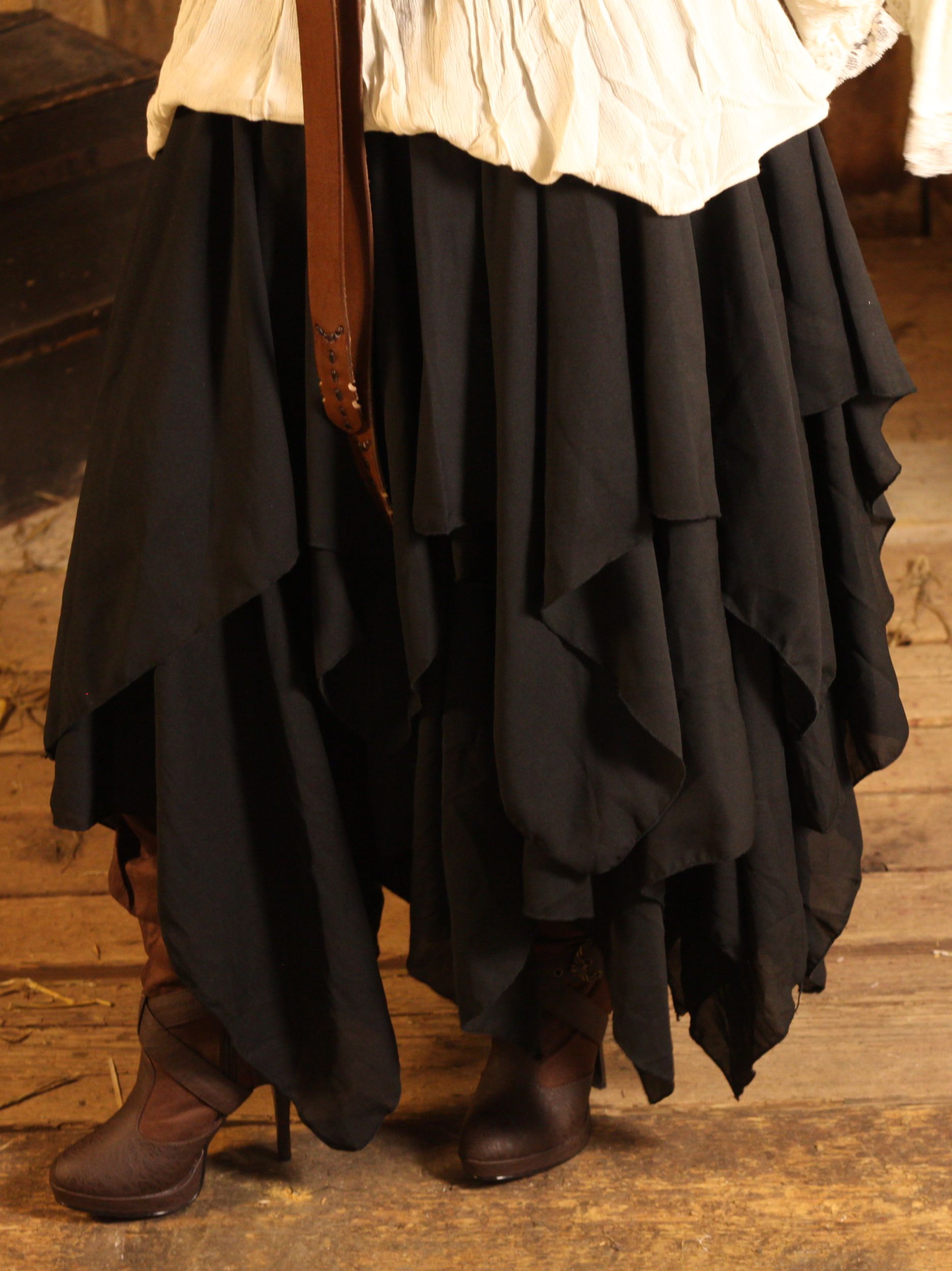 Mittelalter Röcke aus Baumwolle für Damen