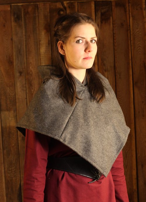 Medieval cowl for men and women